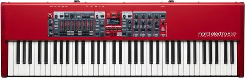 Vista 6 de Nord Electro 6D 61 Piano de Escenario, Teclado de Cascada Semipesado de 61 Teclas