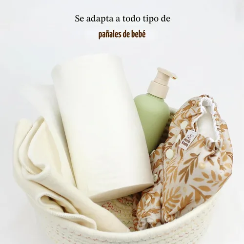 Vista 6 de Mama Koala Forros de pañales naturales desechables para pañales de tela, 200 hojas (paquete de 2)