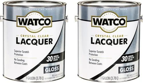 Vista 5 de Watco 333690 Acabado de madera transparente lacado, galón, transparente mate