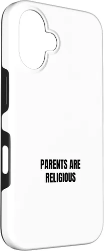 Vista 3 de iPhone 16 Parents are religious Case