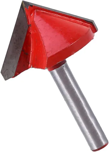 Vista 7 de V Router Bit 3D V Router Bits Tratamiento y ranurado Bits Forma Fresado Cuchillo Cortador de Madera CNC Grabado Router Bit 1/4