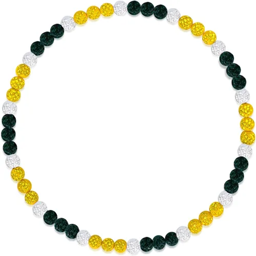 Vista 14 de Collar de béisbol Smilelife para niños 18 pulgadas, colección de hielo brillante, cadena de béisbol, diamantes de imitación, accesorios de béisbol