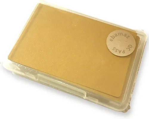 Vista 3 de Tarjetas de visita de metal con impresión por sublimación para tableta gruesa de 3.386 x 2.126 in, paquete de 10