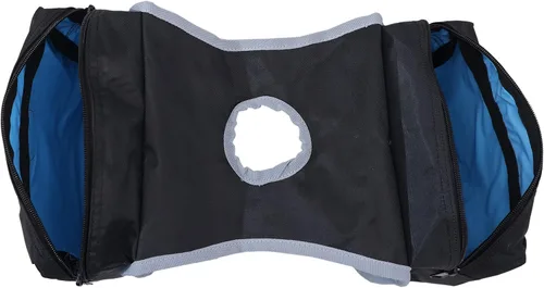 Vista 3 de Majestic Ally Bolsa de Cuerno Económica Aislada para Silla de Montar Western para Montar a Caballo con Prácticos Bolsillos de Malla