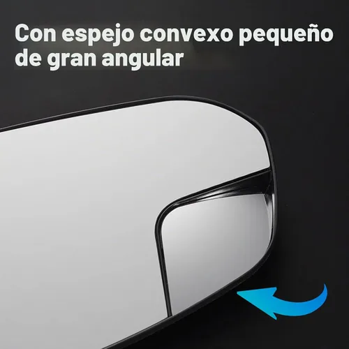 Vista 3 de SNEMEEY Compatible con Toyota RAV4 Cristal de Espejo Lateral del Conductor 2016 2017 2018 - Repuesto de Espejo de Visión Lateral Izquierdo, Espejo