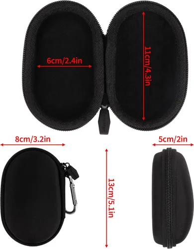 Vista 8 de Funda compatible con Logitech Signature M650 / M550 - Mouse de manos pequeñas a medianas (grafito)