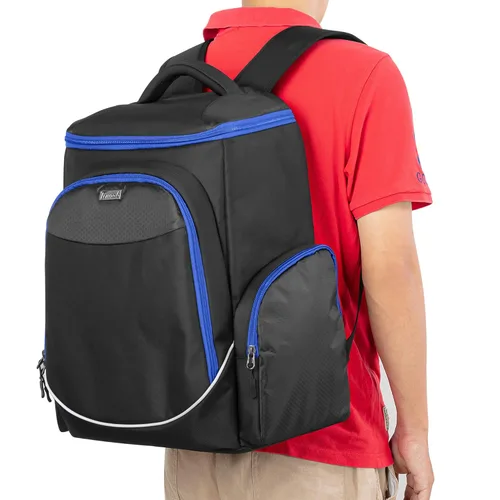 Vista 5 de Trunab Gaming Console Backpack Compatible with PS5PS4PS4 ProPS4 SlimXbox OneXbox One XXbox One S, Travel Carrying Bag with Multiple Pockets for 15.6