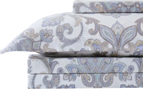 Vista 28 de Southshore Fine Living, Inc., Sábanas de Algodón 100% con Bolsillo Profundo, Sábanas de Algodón Satén de 300 Hilos Juego de Cama Tamaño Full, Sábana