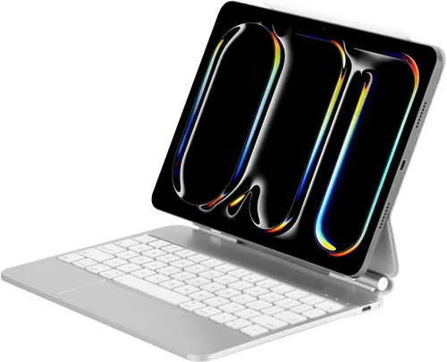 Vista 15 de mobee Magic Keyboard Funda para iPad de 10.9 pulgadas (2022) y iPad 11ª (A16, 2025), funda magnética con teclado con trackpad multitáctil