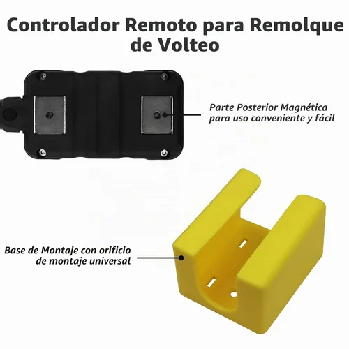 Vista 4 de Unidad de poder de la bomba hidráulica de la bomba hidráulica del interruptor teledirigido 12v DC del remolque