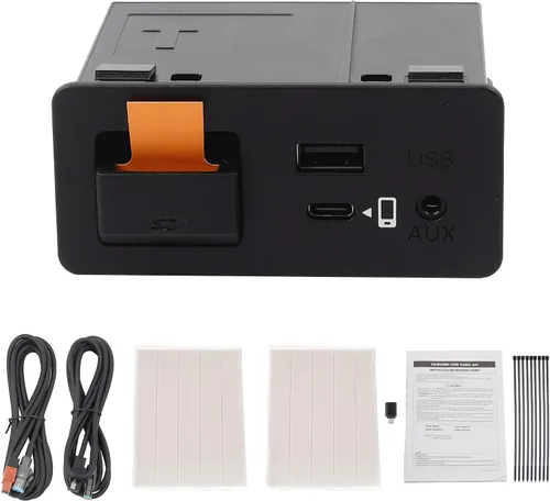 Vista 5 de Dasbecan TK78-66-9U0C Tipo-C Kit de reajuste de Apple CarPlay y Android Auto para Mazda Compatible con Mazda 2 3 6 CX3 CX5 CX9 MX5 2014-2020