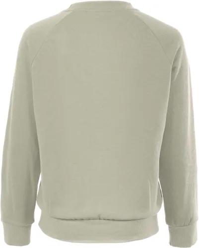 Vista 109 de MixMatchy Sudadera básica suave y cómoda de forro polar con cuello redondo para mujer