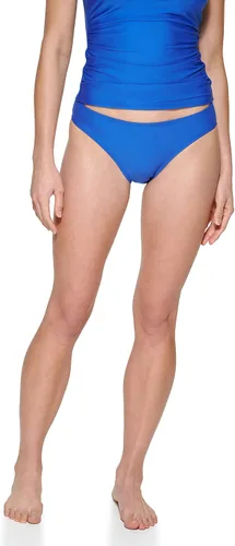 Vista 2 de DKNY Women's Standard Mid Rise Full Coverage Bikini Bottom Bathing Suit