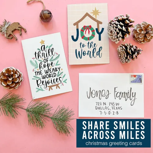 Vista 6 de Hadley Designs Tarjetas de Navidad Cristianas Con Sobres Religiosos – 24 Tarjetas de Navidad Religiosas en Blanco de la Natividad con Jesús