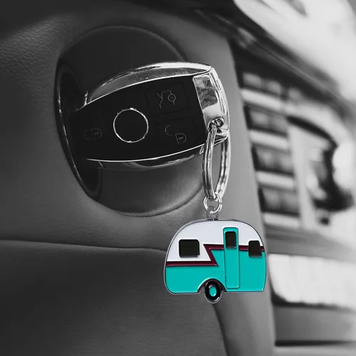 Vista 6 de COLIBROX Llavero RV Paquete de 2 llaveros para cámper Accesorios divertidos para acampar Regalo para propietarios de casas rodantes Regalos