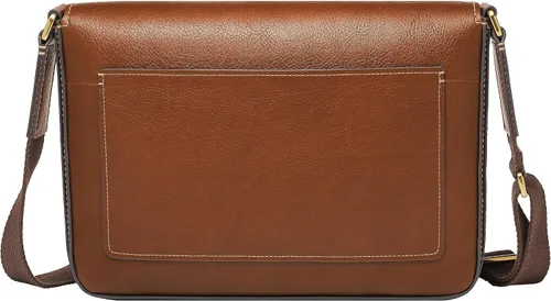 Vista 3 de Fossil Men's Lennox Leather Messenger Briefcase Work Laptop Bag for Men