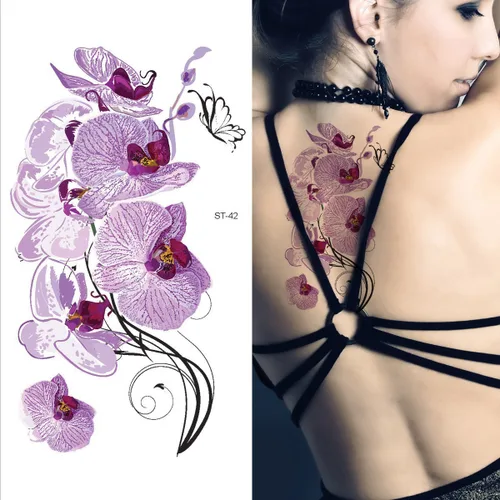 Vista 6 de Supperb® Tatuajes Temporales - Koi Fish Tattoo