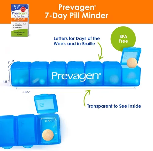 Vista 5 de Prevagen Improves Memory 30 masticables de concentración regular de 10 mg [naranjas], con Aequorina y vitamina D, suplemento para una mejor salud
