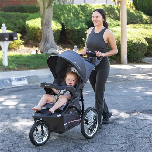 Vista 11 de Baby Trend Expedition® Jogger, Rosa Dash