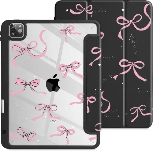 Vista 7 de May Chen Funda para iPad Pro de 11 pulgadas M2 de 4ª generación 2022, iPad Pro 11 de 3ª/2ª/1ª generación, Funda con cubierta trasera transparente a