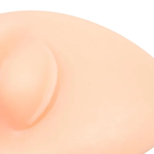 Vista 9 de Modelo de cejas de silicona, modelo de piezas del cuerpo de práctica de piercing, modelo de exhibición de cejas para práctica de piercing