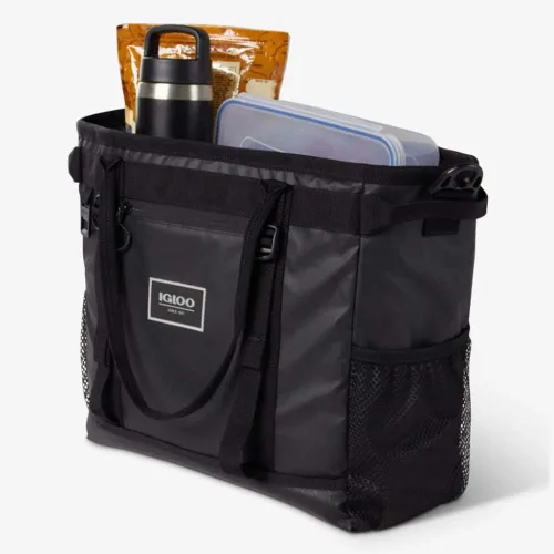 Vista 4 de Igloo Soft Sided Cooler Maxcold & Pursuit Series Insulated Cooler Tote Bag