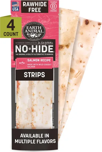 Vista 19 de Earth Animal Tiras sin ocultar - Tiras masticables naturales para perros sin cuero crudo, de ternera - 4