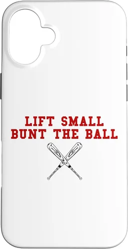 Vista 22 de iPhone 16 Leadoff Hitter Lift Small Bunt The Ball Baseball Load Bases Case