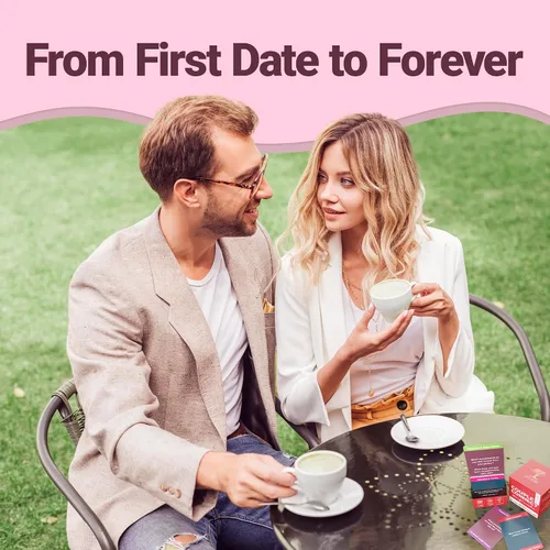 Vista 2 de Life Sutra Couple Connect Paquete de Inicio, 150 tarjetas de conversación y actividades para adultos, divertido juego de relaciones para parejas