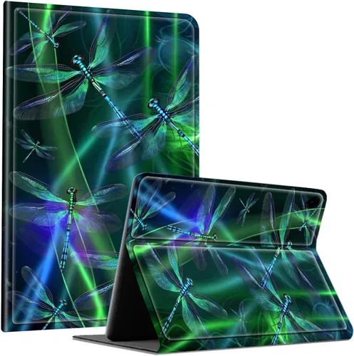 Vista 154 de Slim Case for Samsung Galaxy Tab S10 Lite / S10 FE / S9 FE 10.9" & Galaxy Tab S9 11", Multi-Angle Stand PU Leather Smart Folio Cover with Soft TPU