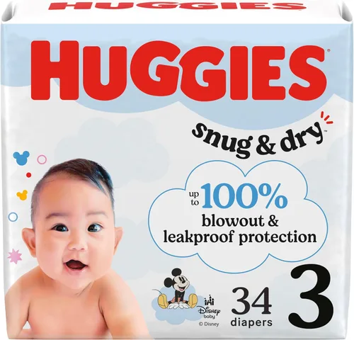 Vista 49 de Pañales Huggies Snug & Dry para bebé