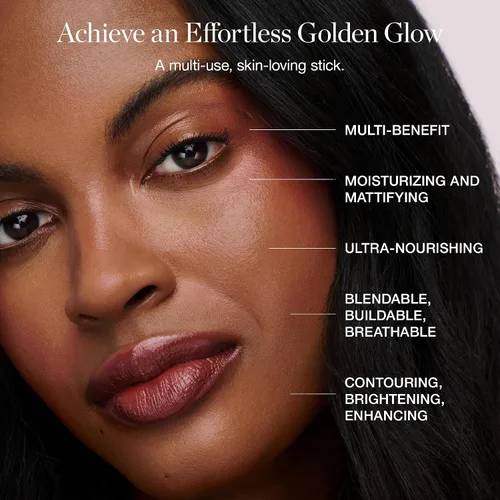 Vista 5 de Ogee Bronze & Blend Duo - Juego de brochas esculpidas en cobre y licuadora, bronceador orgánico certificado y brocha de maquillaje de calidad