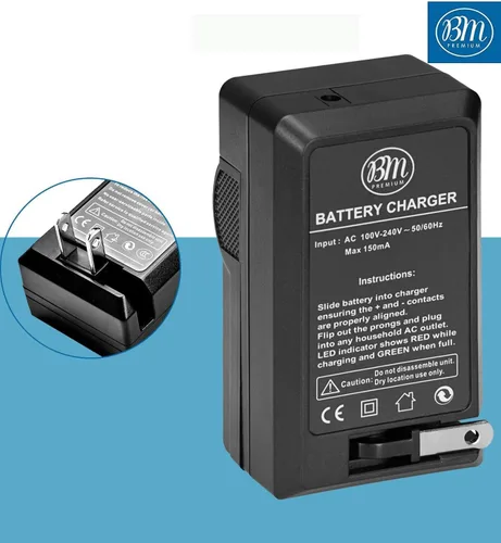 Vista 5 de BM Premium Kit de batería y cargador NP-85 para cámara digital FujiFilm FinePix S1 SL240 SL260 SL280 SL300 SL305 SL1000