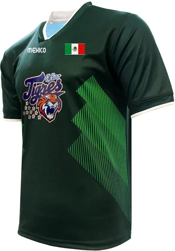 Vista 2 de Jersey México Tigres de Qintana Roo 100% Poliéster_Hecho en México