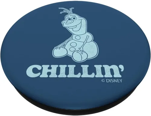 Vista 2 de Disney Frozen Olaf Chillin' Portrait PopSockets Standard PopGrip
