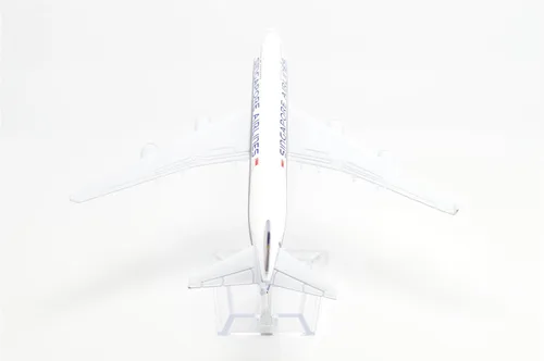Vista 7 de TANG DYNASTY 1:400 6.3 in B747-400 Singapore Airlines Metal Avión Modelo Avión Modelo Avión Juguete