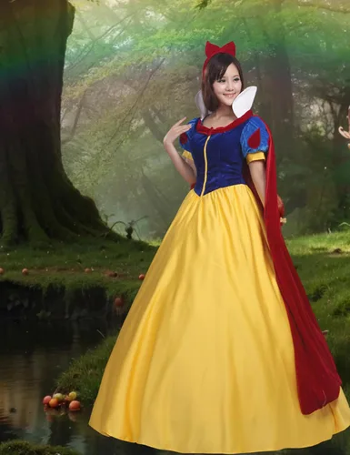 Vista 4 de Ainiel Disfraz clásico de Lolita de lujo, vestido de cuento de hadas, cosplay para adultos y niños