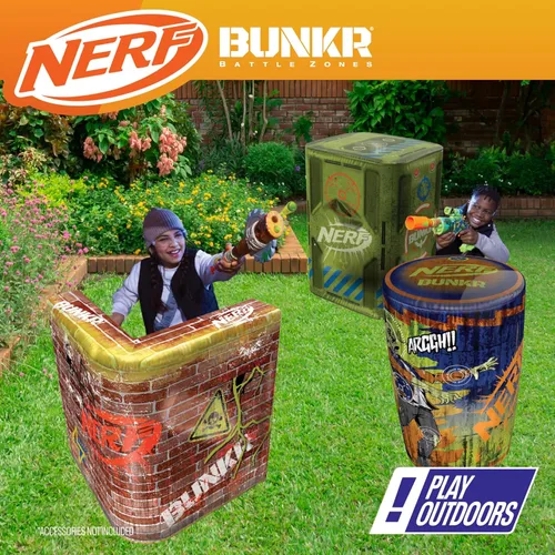 Vista 10 de NERF BUNKR Zombie Last Stand Inflatable Battle Zone