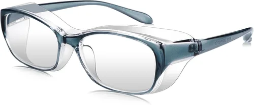 Vista 10 de Dollger Safety Glasses With Progressive Reading Lens and Blue Light Eye Protection Safety Goggles