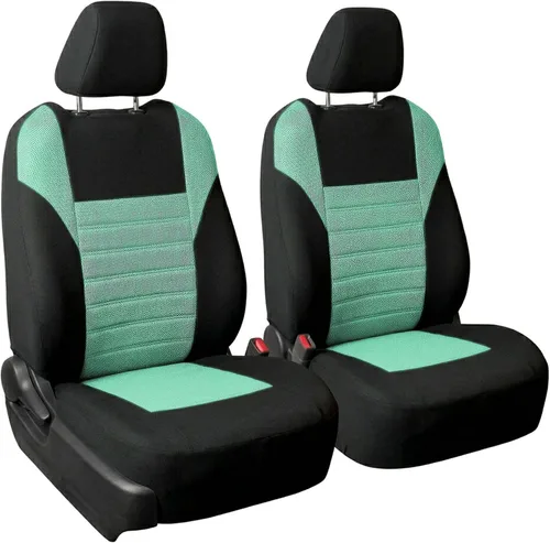 Vista 12 de FH Group Juego de fundas de asiento delantero de automóvil con malla de aire 3D premium, fundas de asiento delanteras, accesorios interiores
