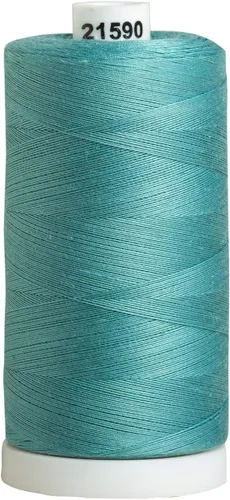 Vista 8 de Connecting Threads Hilo de coser 100% algodón, carrete de 1200 yardas (azul almirante)