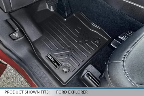 Vista 2 de SMARTLINER Juego de alfombrillas de 3 filas compatibles con Ford Explorer 2020-2023 Ford Explorer 2020 - 2025