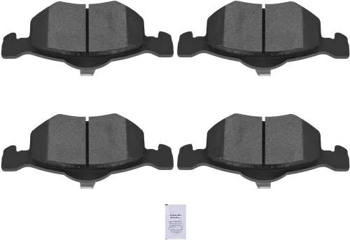 Vista 35 de SCITOO Juego de pastillas de freno semimetálicas delanteras D412 para Chevrolet Camaro 1988-1991, Chevrolet Corvette 1988-1996, Pontiac Firebird