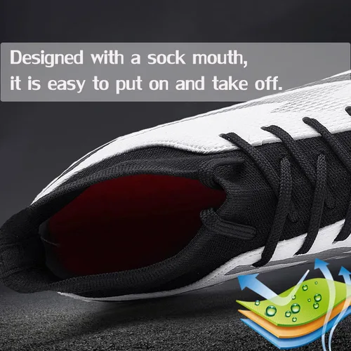 Vista 3 de Beyondjuff Zapatos de fútbol para hombre, tacos de fútbol al aire libre, zapatos de césped juvenil, botas de fútbol para entrenamiento de suelo