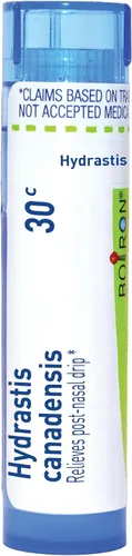 Vista 11 de Boiron Hydrastis Canadensis 12C Medicina homeopática para goteo posnasal - 80 pellets Single-medicine homeopathic pellets for Postnasal Drip.