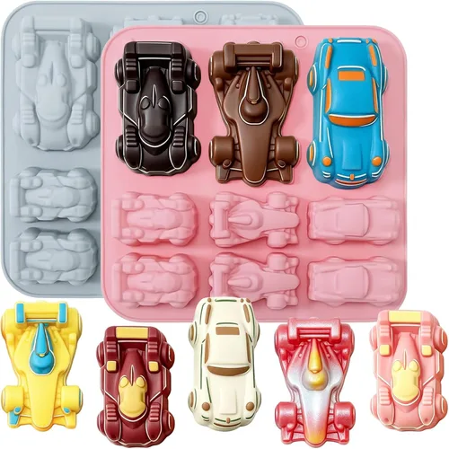Vista 10 de MEMOVAN Molde de fondant de perlas 3D 2 unids Semi Esfera Bola Silicona Chocolate Molde Lollipop Molde de cúpula redonda Molde de silicona Mini