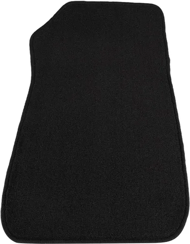 Vista 5 de Spec-D Tuning 4 alfombrillas negras para el piso delanteras y traseras