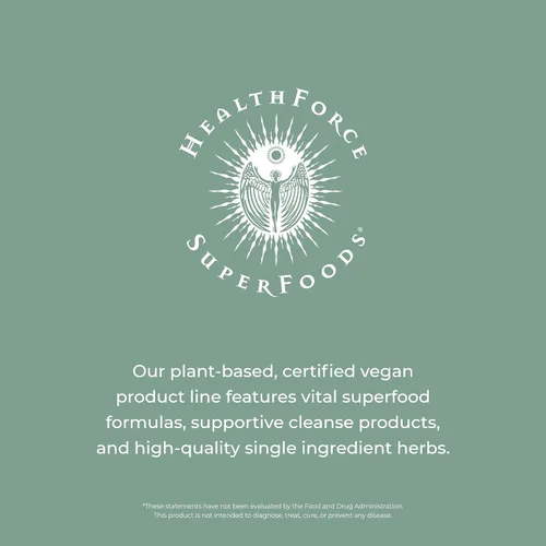 Vista 8 de HealthForce Superfoods Warrior Food Protien Polvo - Sabor Algarrobo - 35.27 oz