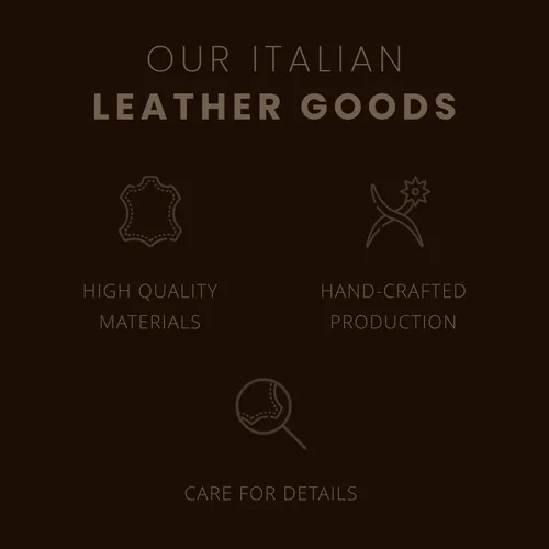 Vista 9 de Maruse italiano portadocumentos de piel – fabricado en Italia, Negro