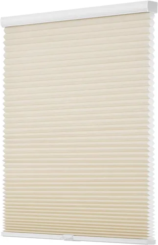 Vista 24 de Changshade - Persianas personalizadas de panal opacas sin cordones para ventanas interiores, persianas de panal para habitación con oscurecimiento